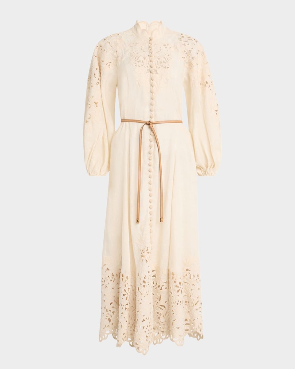 Wylie Embroidered Billow Dress